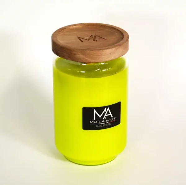 BERGAMOTE - Bougie parfumée - Mat & Amandine – Image 3