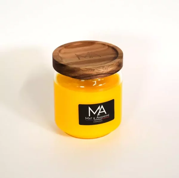 MIMOSA - Bougie parfumée - Mat & Amandine – Image 2