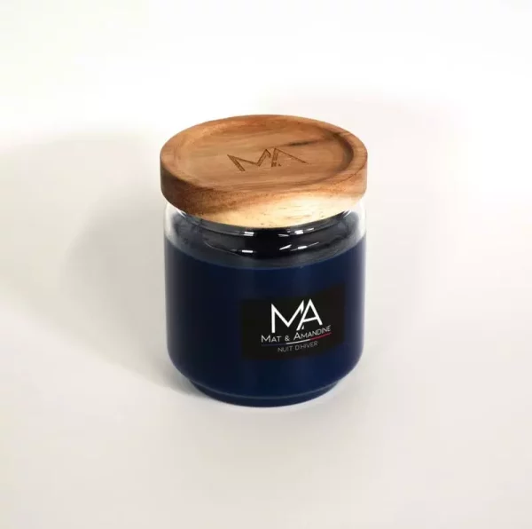 NUIT D'HIVER - Bougie parfumée - Mat & Amandine – Image 2