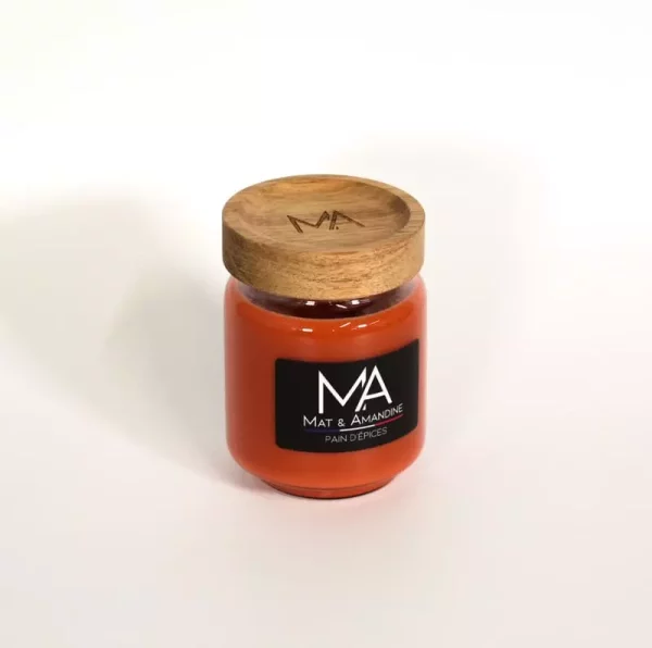 PAIN D'ÉPICES - Bougie parfumée - Mat & Amandine – Image 4