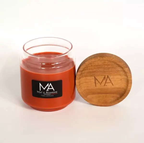 PAIN D'ÉPICES - Bougie parfumée - Mat & Amandine
