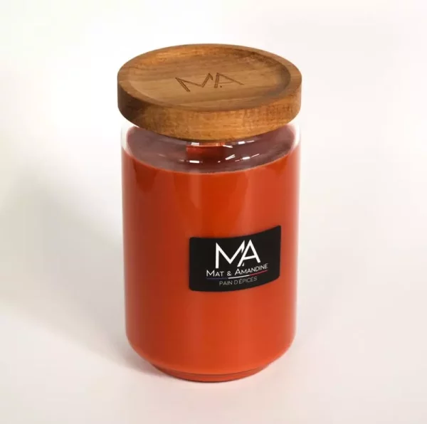 PAIN D'ÉPICES - Bougie parfumée - Mat & Amandine – Image 3