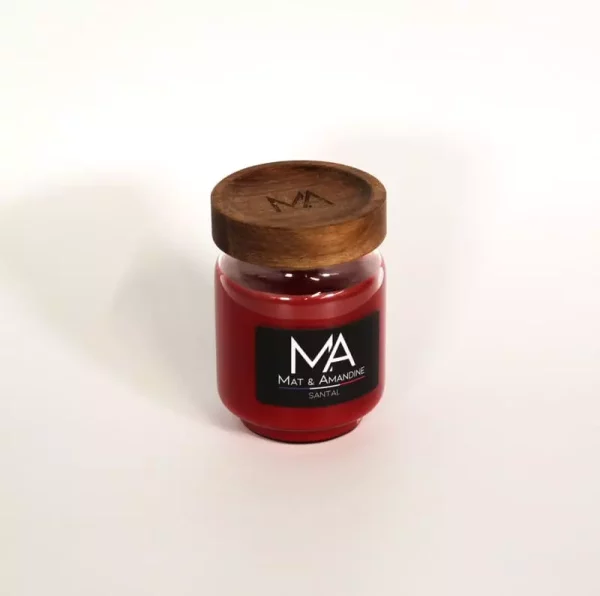 SANTAL - Bougie parfumée - Mat & Amandine – Image 4