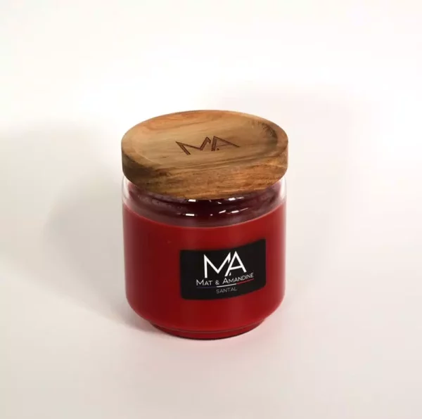 SANTAL - Bougie parfumée - Mat & Amandine – Image 2