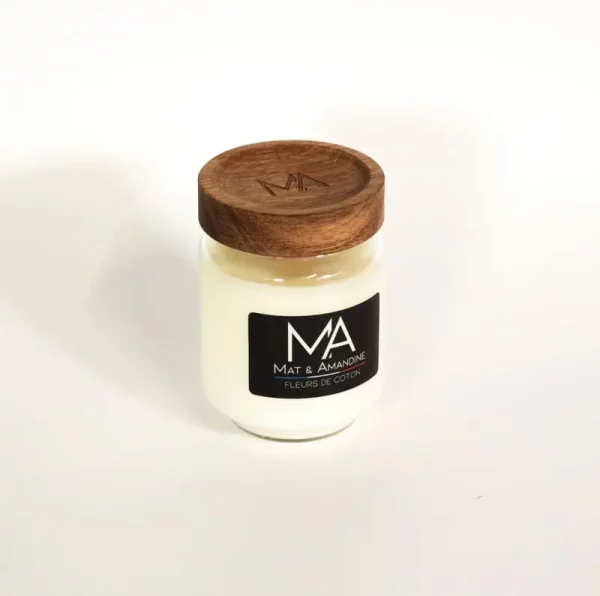 FLEURS DE COTON - Bougie parfumée - Mat & Amandine – Image 4