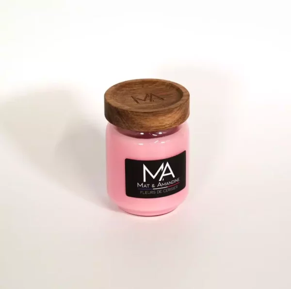 FLEURS DE CERISIER - Bougie parfumée - Mat & Amandine – Image 4