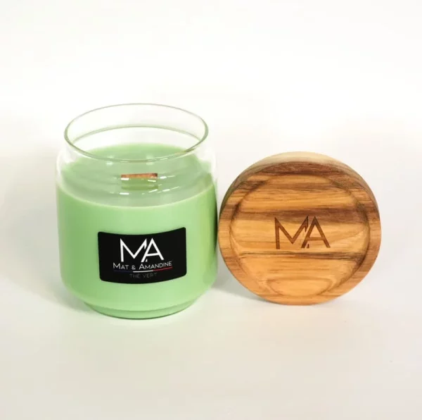 THÉ VERT - Bougie parfumée - Mat & Amandine