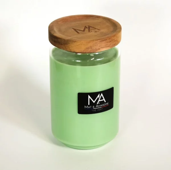 THÉ VERT - Bougie parfumée - Mat & Amandine – Image 3
