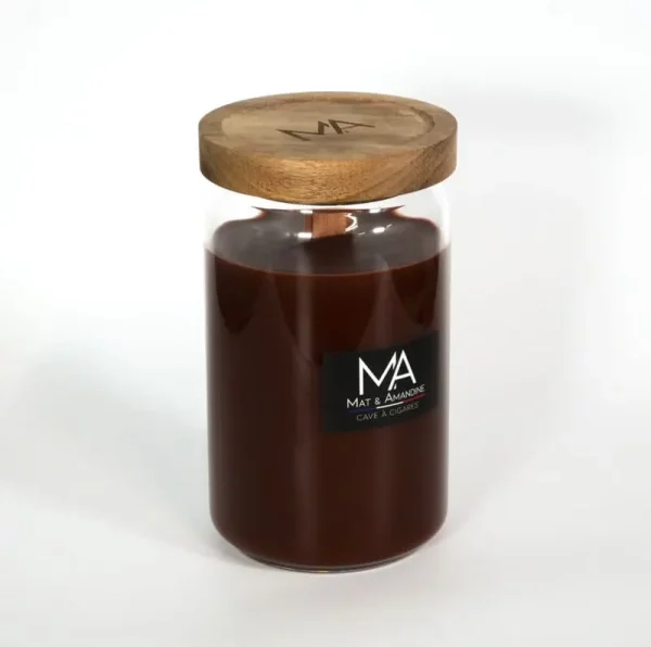 CAVE A CIGARES - Bougie parfumée - Mat & Amandine – Image 3