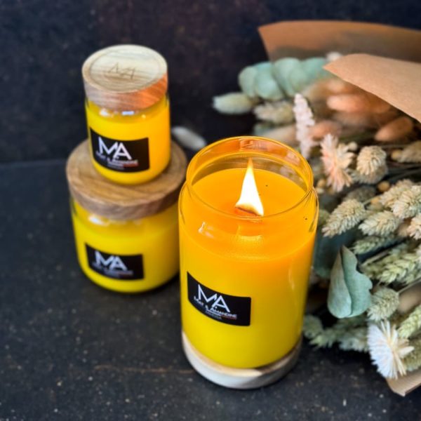 MIMOSA - Bougie parfumée - Mat & Amandine – Image 7