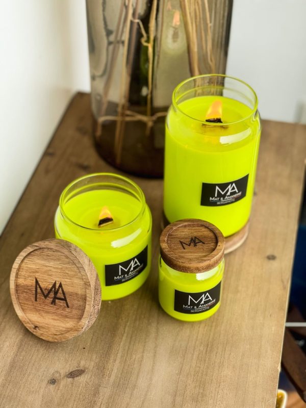 BERGAMOTE - Bougie parfumée - Mat & Amandine – Image 5