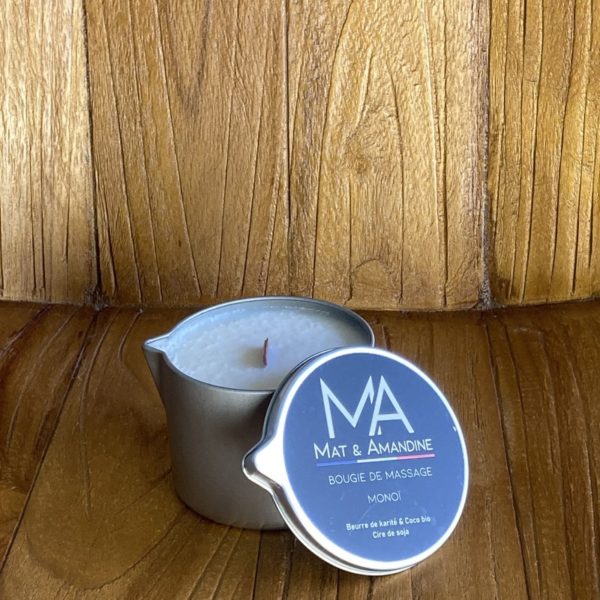 MONOÏ - Bougie de massage - Mat & Amandine